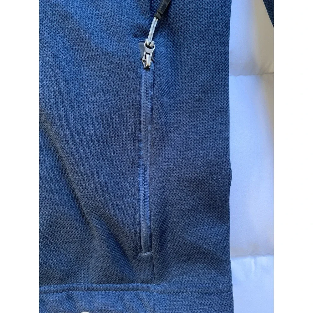 ORVIS Men's Bonded Mesh Fleece Full Zip Jacket ~ Blue ~‎ Size Large